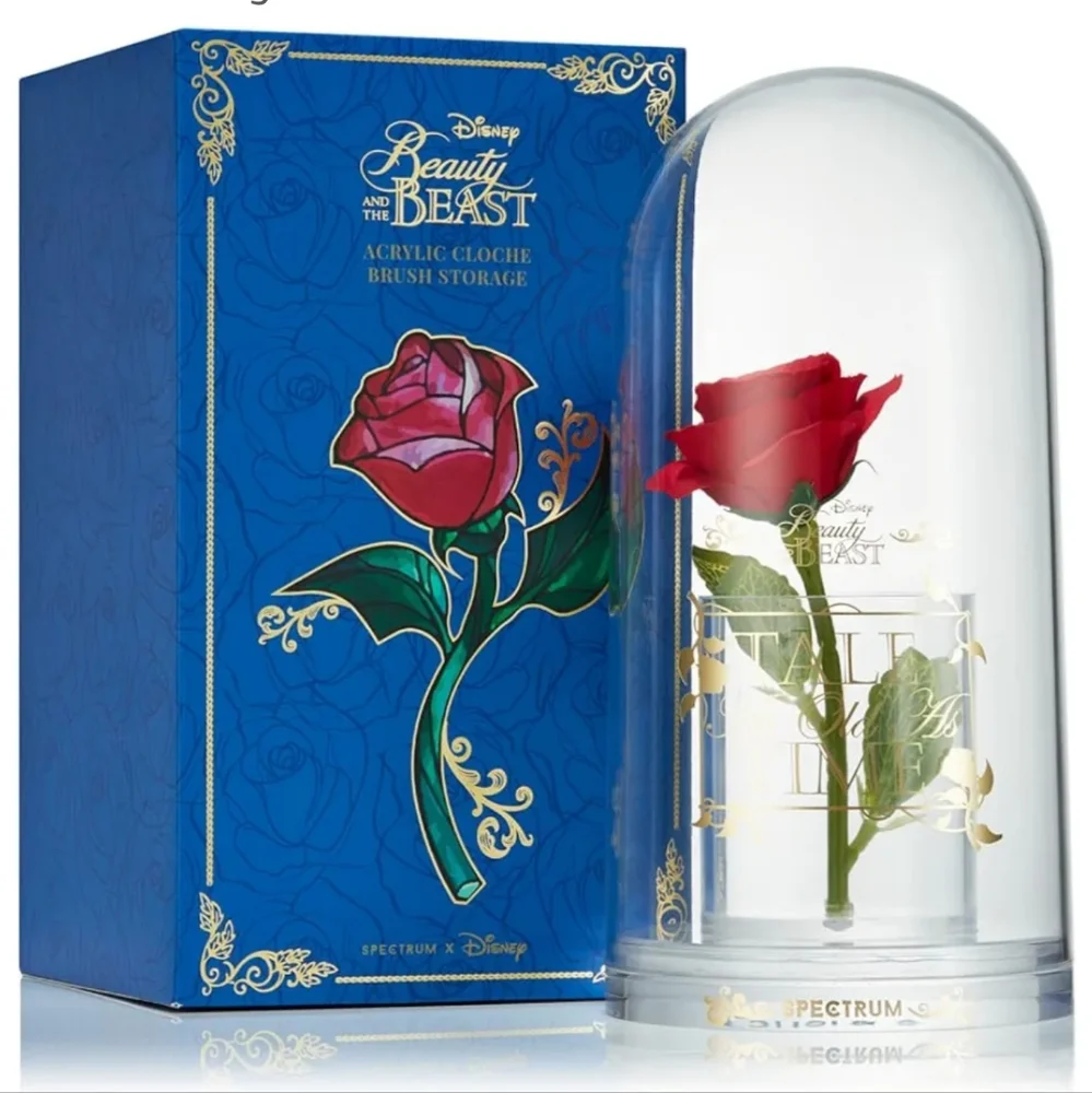 DISNEY BEAUTY AND THE BEAST X Spectrum CLOCHE MAKEUP BRUSH HOLDER - NEW
